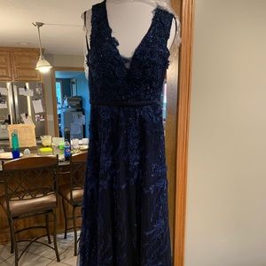 Navy Prom dress